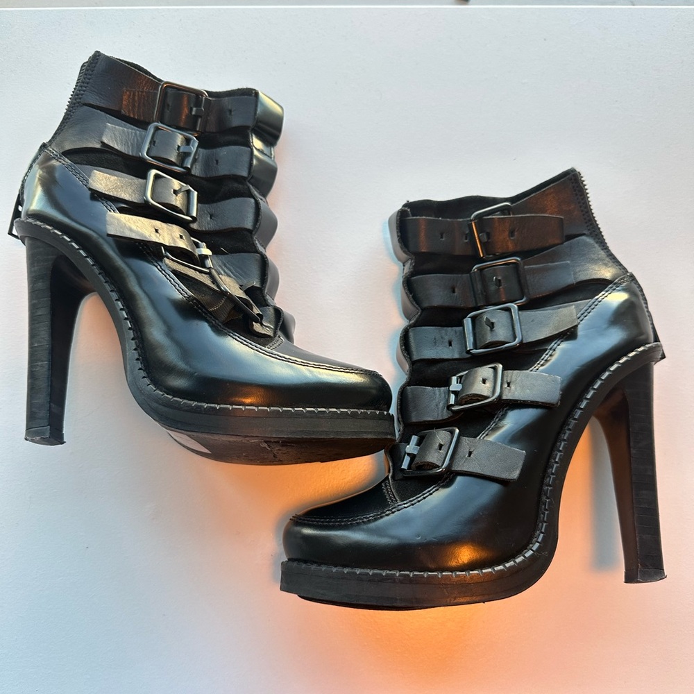 Allsaints Black heeled boots